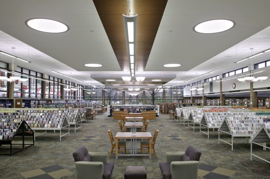 Focal Point's Verve IV installed at the Elk Grove Village Public Library in Elk Grove Village, Ill.