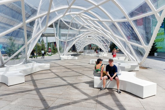 The Energy of Water pavilion by Sergey Nebotov.