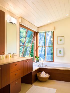 The master bath.