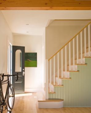The front hall.