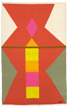 Evelyn Ackerman's Launch Pad tapestry (1970)