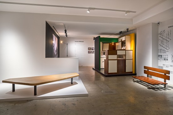 Installation view of Charlotte Perriand at Venus Over Manhattan, New York.