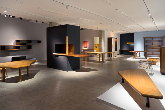 Installation view of Charlotte Perriand at Venus Over Manhattan, New York.