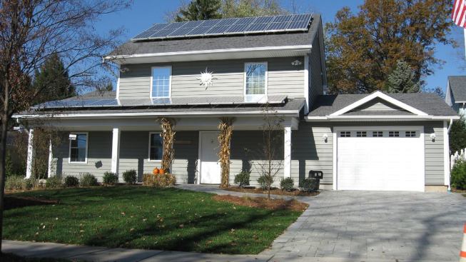 The Hillsdale, N.J., home was certified LEED-H Platinum just in time for the pre-Veteran’s Day moving-in ceremony.