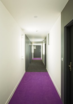 Interior of a social housing apartment