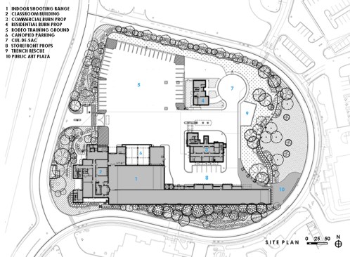 Safety Training Center Site Plan