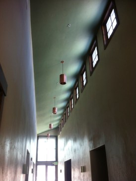 North light over Sunday school wing