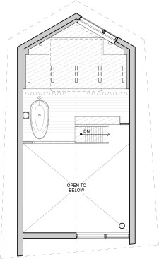 A-Frame Club - Ground Level Plan