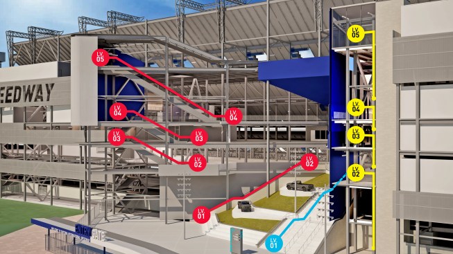 This+rendering+shows+the+progression+up+through+the+grandstand+through+one+of+the+five+injectors.++There+will+be+40+escalators+in+the+stadium.++It+is+designed+to+quickly+and+efficiently+move+fans+through+the+stadium%2c+but+it+also+give+them+a+path+of+arrival+with+clear+direction+to+their+seats+and+movement+throughout+the+stadium.