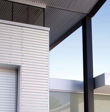 The building's details do the talking as glass, steel, and concrete are combined to create a contemporary composition.