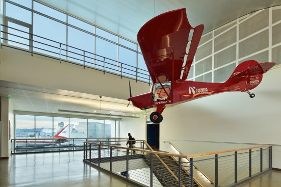 The+red+plane%2c+constructed+by+now+graduated+students%2c+reminds+students+that+they+can+create+anything.