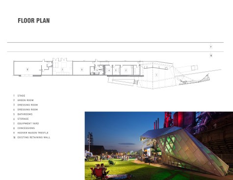 The Levitt Pavilion at SteelStacks, by WRT.