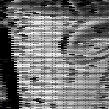 The+cropped+image+was+pixelated+to+begin+to+create+an+abstraction+of+the+pattern%2c+rather+than+a+photorealistic+representation.
