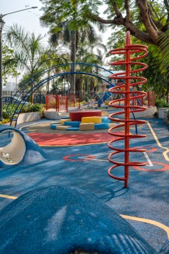 Children's play area in Bandra West, Mumbai