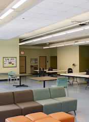 Tandem+Construction+is+the+first+in+the+U.S.+to+install+Rockfon+Impact+ceiling+panels.