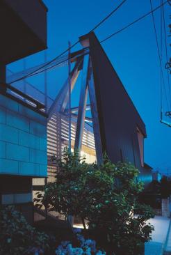 Exposed steel fabricated by client's company