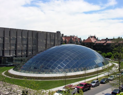 Elliptical Glass Dome