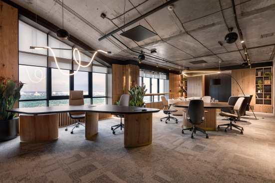 multifunctional office for confidential and meetings with VIP partners
