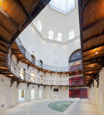 Don Jail, adapted as atrium space for Bridgepoint administrative offices.