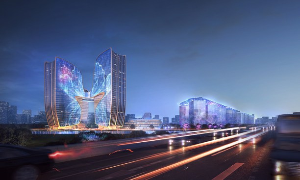 View from G60 express way