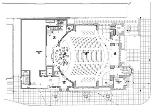 Theater plan. 