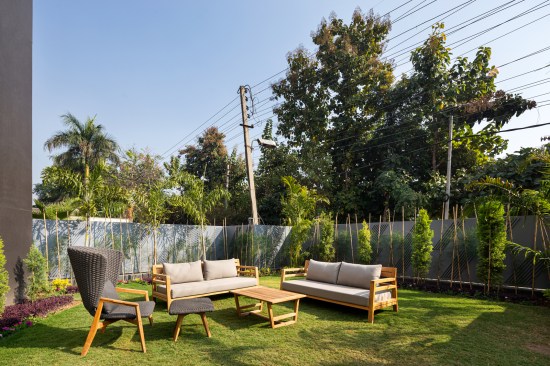 Lawn view at Ground Floor 