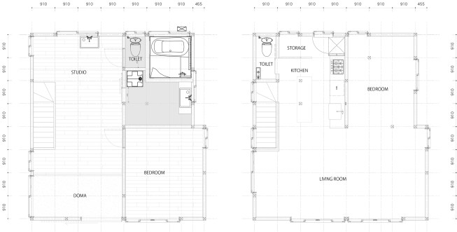 After Renovation floor plans