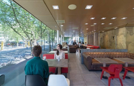 interior with panorama view on Coolsingel