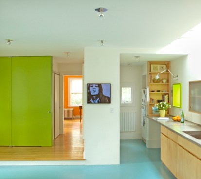 Kitchen view toward Front of House