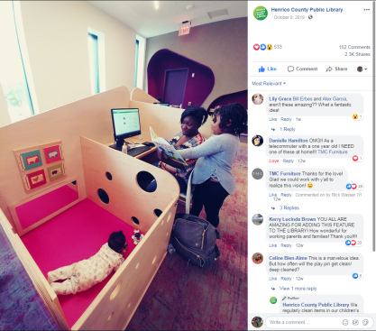 Social media reactions to "the Fairfield" family workstations