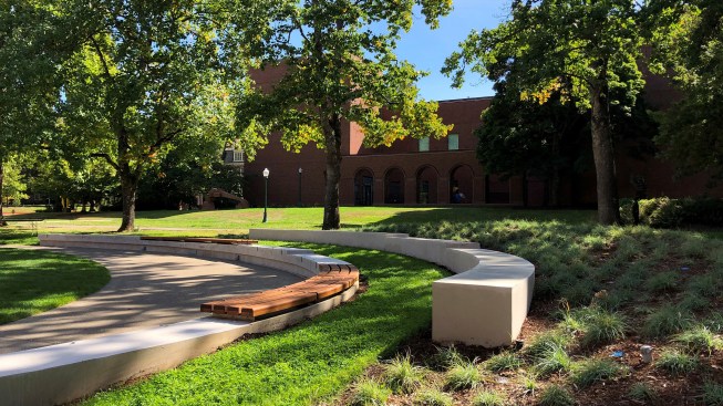 9.   Concentric and rotated ellipses define an outdoor room with spatial interest and sense of place.