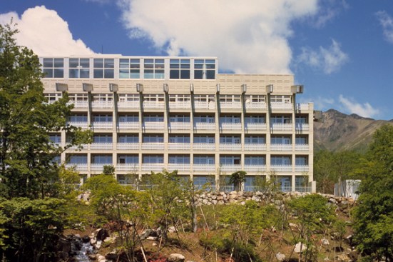 East facade, Mielparque Nikko Kirifuri Resort.