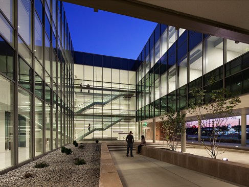 Courtyard view