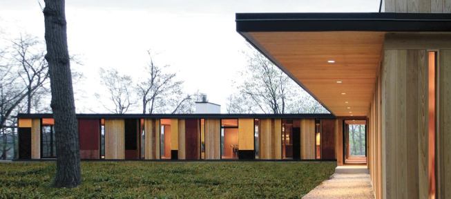 The Camouflage House by Johnsen Schmaling Architects won the 2007 Project of the Year award. For more information on this project, 
click here.