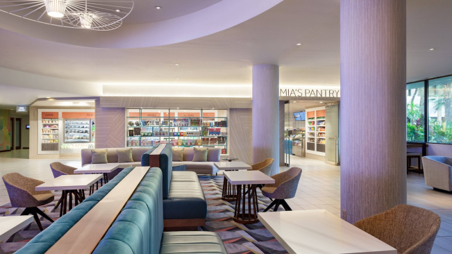 MIA's Pantry at Miami Airport Marriott by CORE architecture + design