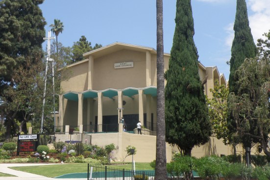 The Williams-designed First African Methodist Episcopal Church in L.A.'s West Adams neighborhood