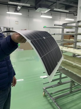 Flexible solar panel