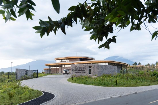 The Ellen DeGeneres Campus of the Dian Fossey Gorilla Fund in Rwanda. Led through the Purpose Built process, MASS helped the Fossey Fund assess its design needs based on its mission to make gorillas an entry point for a lifetime of conservation activism.