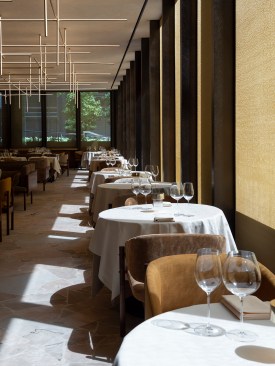 Dining room, Four Seasons Restaurant, New York