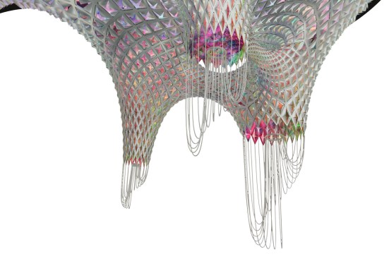Rendering of installation.
