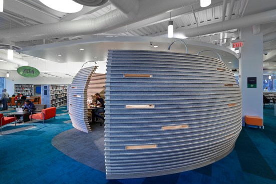 Carnegie Library of Pittsburgh Studio Hive, by GBBN Architects
