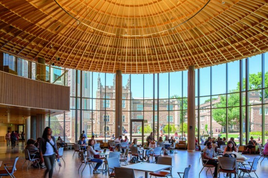 Washington University in St. Louis, George W. Brown School of Social Work, Hillman Hall, completed in partnership with Moore , Ruble, Yudell Architects in 2015.