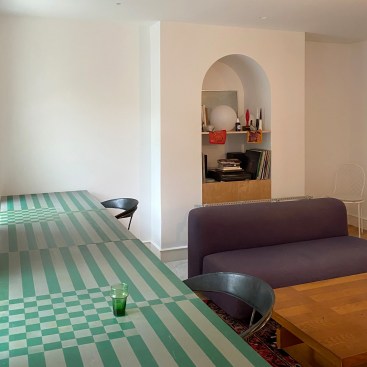 Soft-Firm transformed and reconfigured this landmarked brownstone in Stuyvesant Heights, Brooklyn, from a single-family dwelling into a three-unit co-living space designed to flexibly accommodate a range of family structures, workspaces, and organizing efforts. Originally conceived to house three generations of Soft-Firm co-founder Lexi Tsien’s family in current and future iterations, the renovation currently supports Tsien and a group of women of color all engaged in creative labor and community activism.