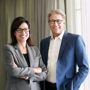 Gensler co-CEOs Diane Hoskins and Andy Cohen