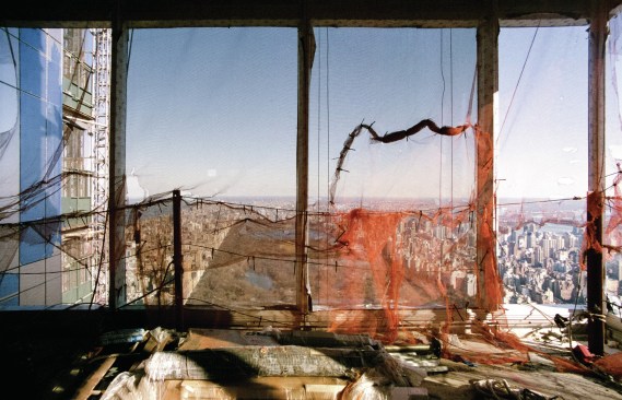 Andi Schmied, Central Park view from the 100th floor Private Ballroom of Central Park Club, designed by Adrian Smith and Gordon Gill Architecture, 2020. From the 2020 organizational grant to Fenester for the publication "Private Views: A High-Rise Panorama of Manhattan."