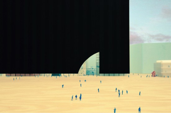 OFFICE Kersten Geers David Van Severen with 51N4E, "Competition Design for NCCA National Center for Contemporary Arts," Moscow, 2013.