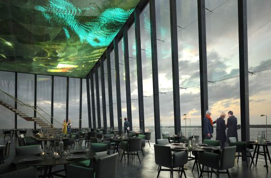 The Guggenheim Helsinki will sit at the edge of Helsinki harbor. 