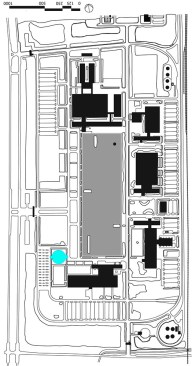 Site plan, GM Technical Center