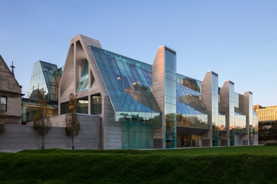 Exterior view from northeast