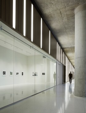 Ground-floor art gallery